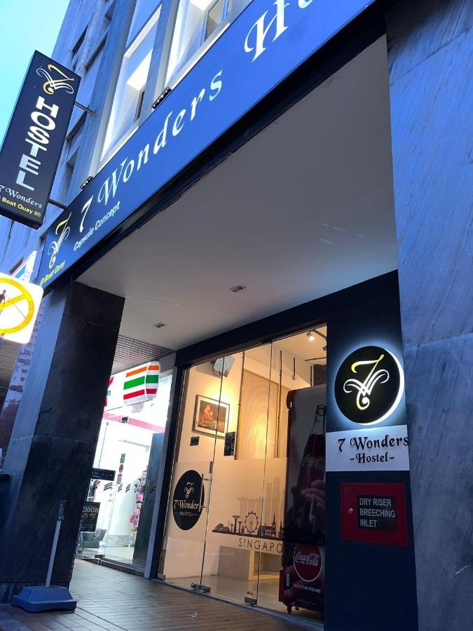 7 Wonders Hostel @ Boat Quay Singapore Exterior photo